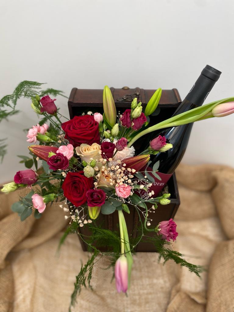 Koffertje vol liefde (en een wijntje)